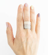 Silber Ring Salbei Gr.65