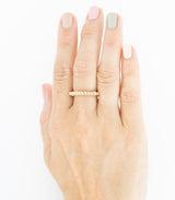 Ring Bronze Blütenknopspen Gr. 57