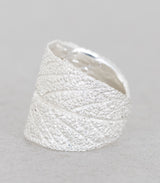Silber Ring Salbei Gr.54