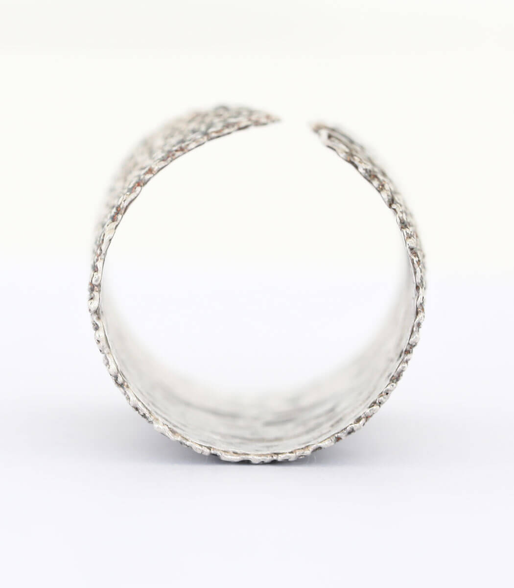 Silber Ring Salbei Gr. 59