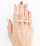 Bronze Ring Getreideähre Gr. 58
