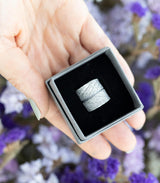 Silber Ring Salbei Gr. 52