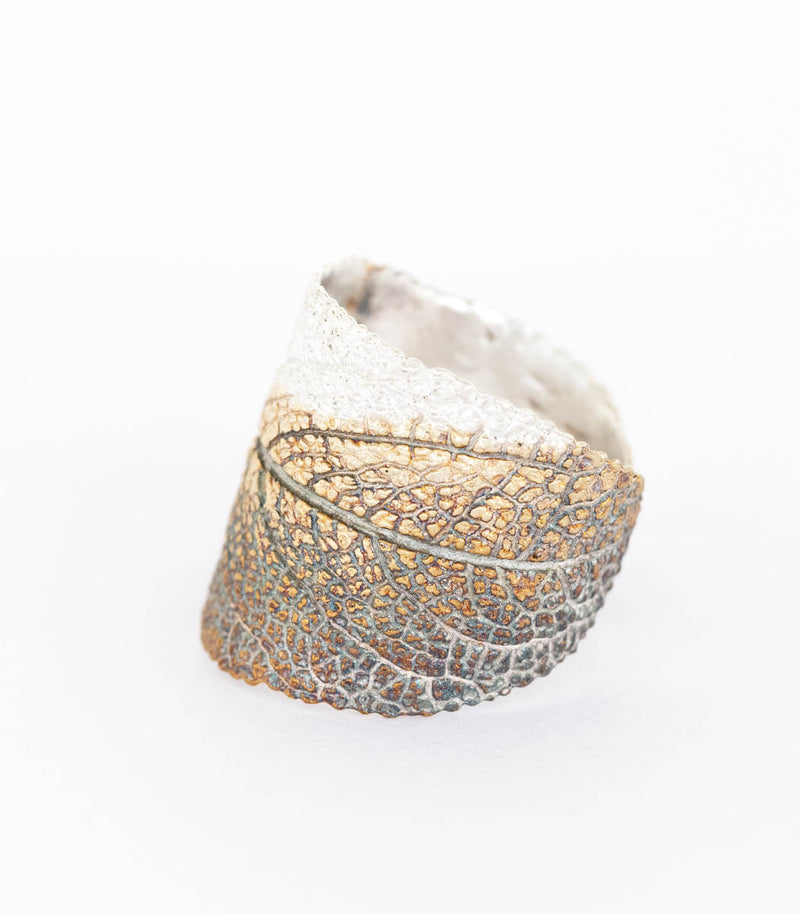 Silber Ring Salbei Gr.54