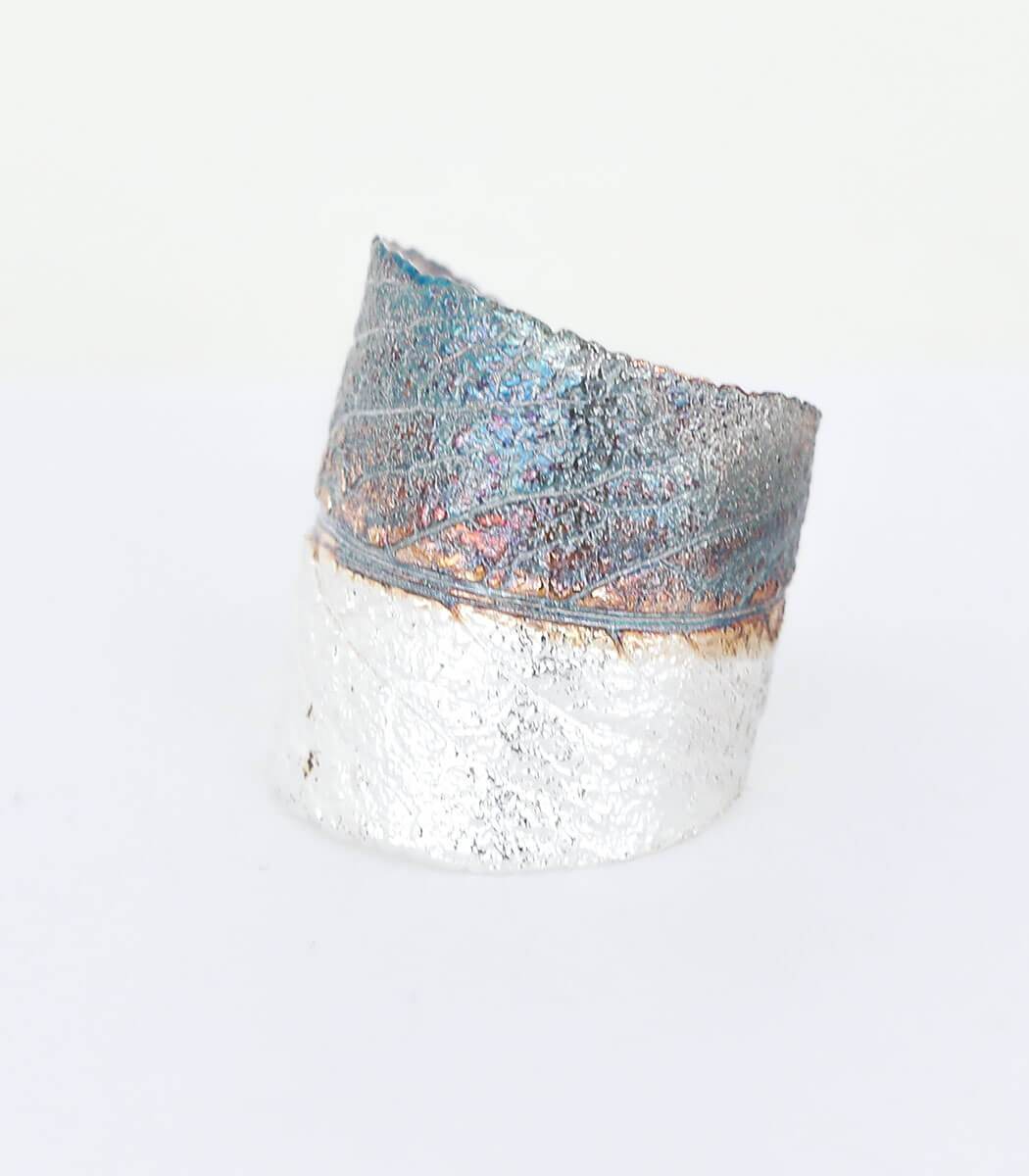 Silber Ring Salbei Gr.55