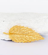 Gold Anhänger Pfefferminze