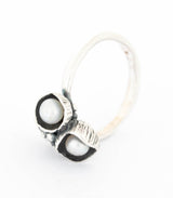 Silber Ring Blütenkelch Gr. 56