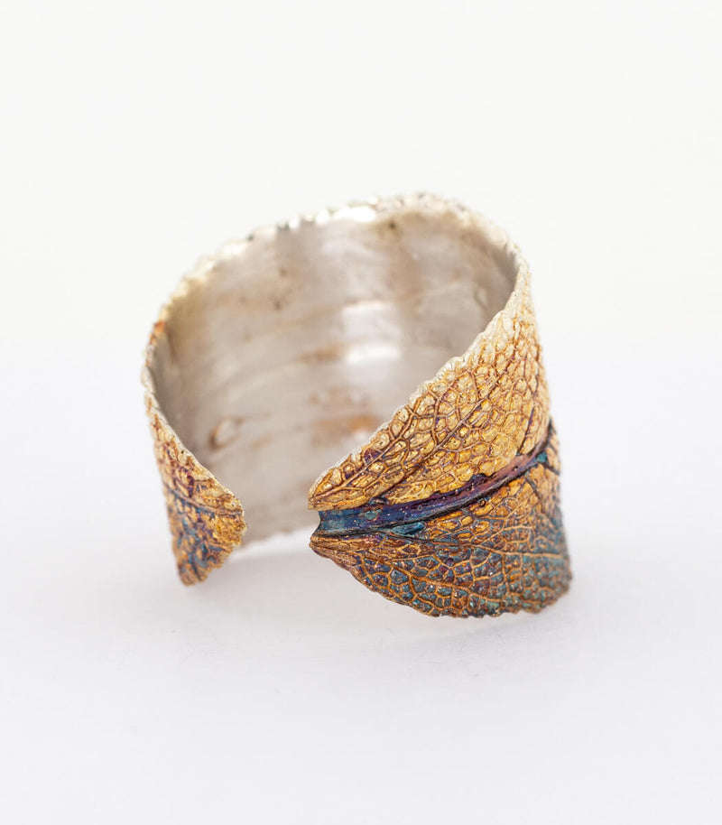 Silber Ring Salbei Gr. 58
