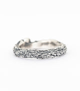 Ring Silber Baumrinde Gr.54