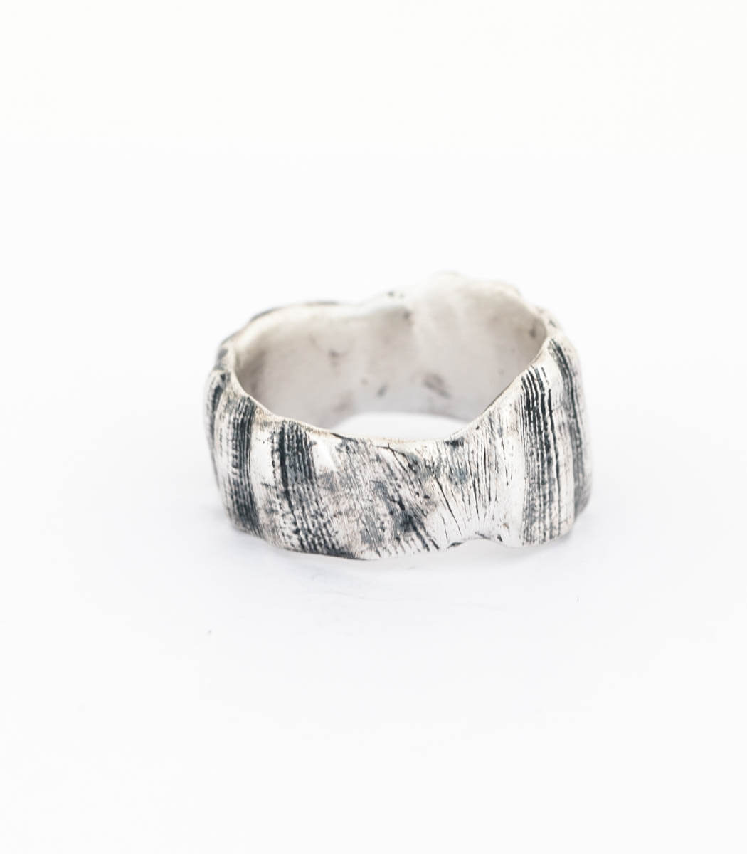 Silber Ring Muschel Gr.56