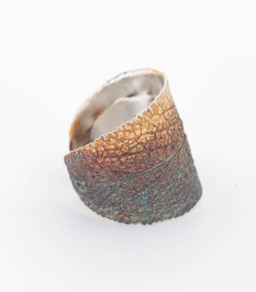 Silber Ring Salbei Gr. 59