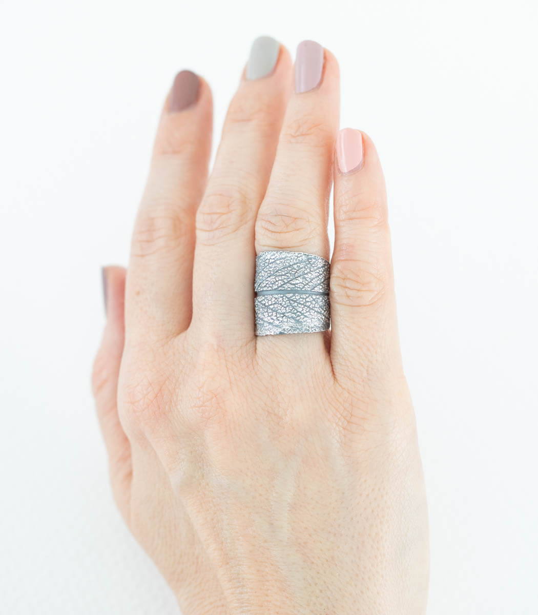 Ring Silber Salbei Gr. 57