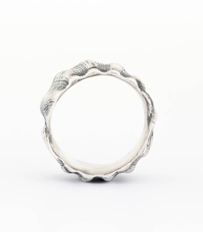 Silber Ring Muschel Gr.54