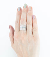 Silber Ring Salbei Gr.60