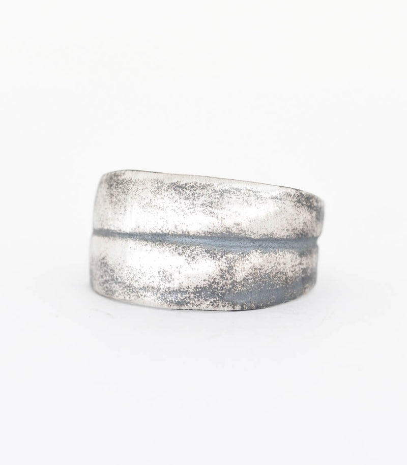 Silber Ring Olive Gr. 57