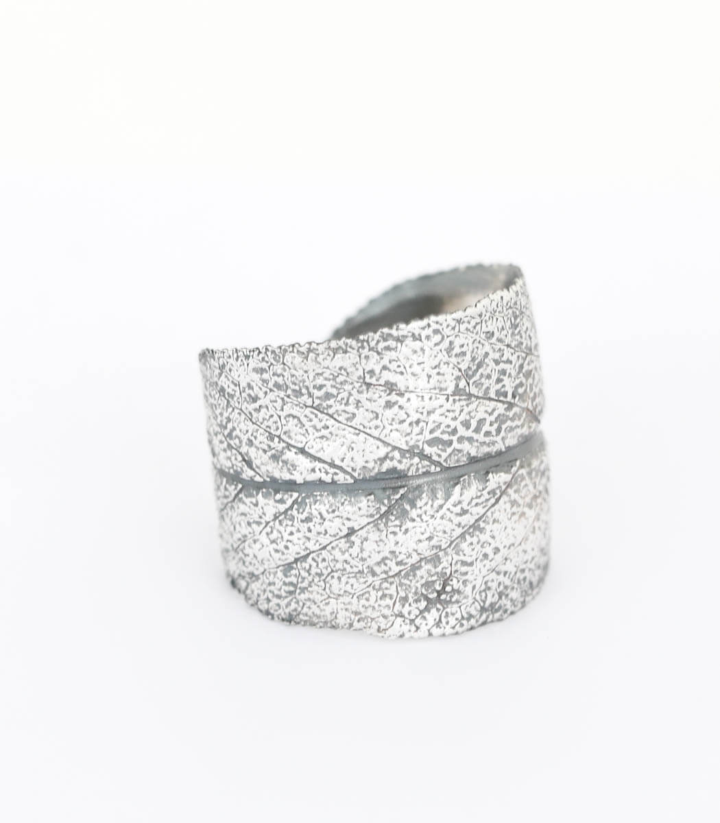 Silber Ring Salbei Gr. 53