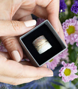 Silber Ring Salbei Gr. 58