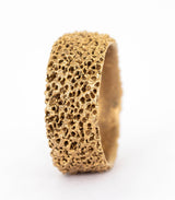 Bronze Ring Korallenstruktur Gr. 57