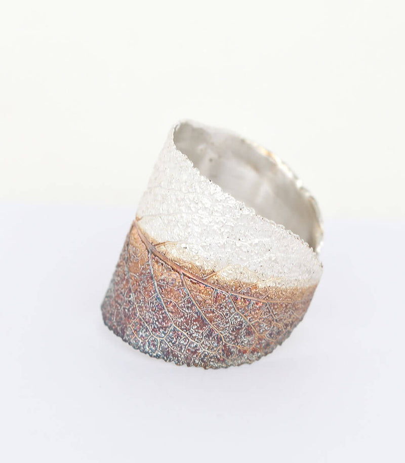 Silber Ring Salbei Gr.62