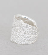 Silber Ring Salbei Gr. 50