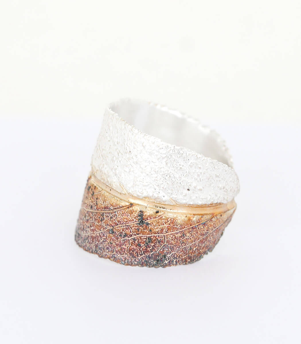 Silber Ring Salbei Gr.58