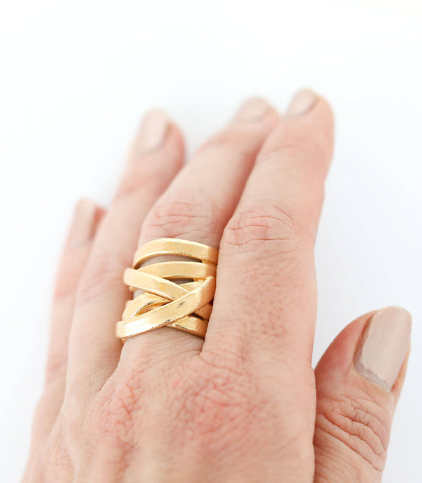 Bronze Ring Liane Gr. 61
