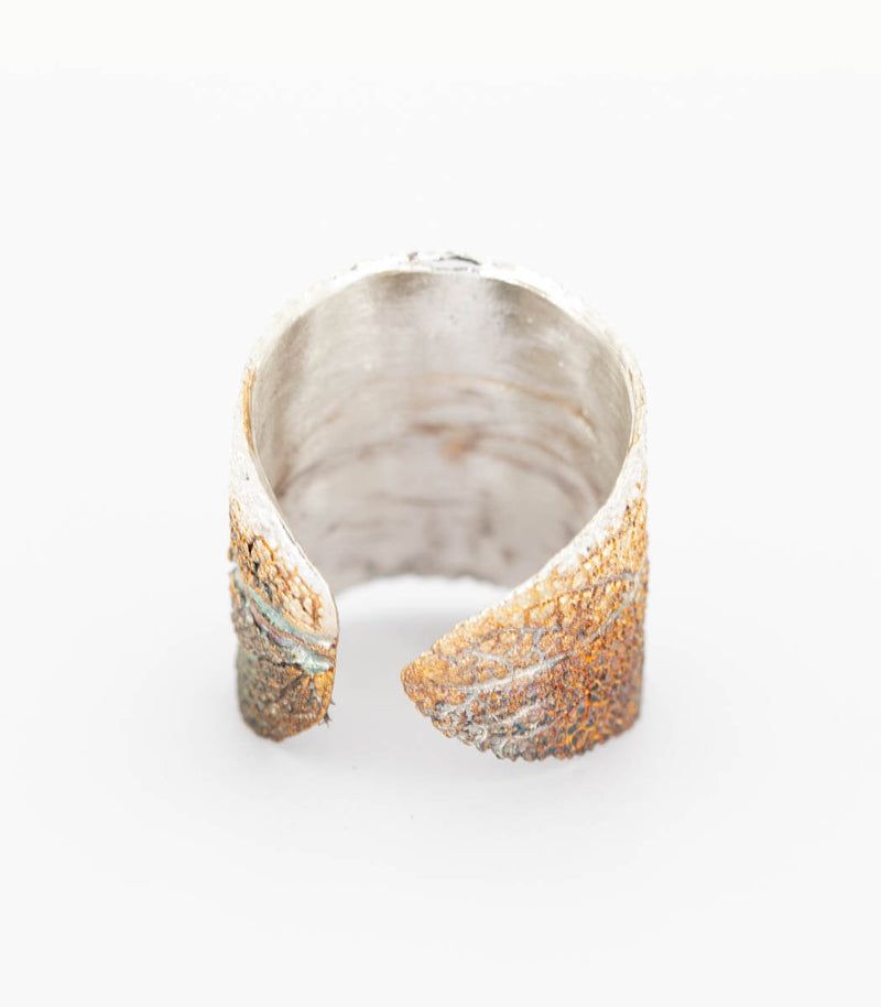 Silber Ring Salbei Gr. 52