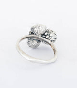 Silber Ring Blütenkelch Gr. 57