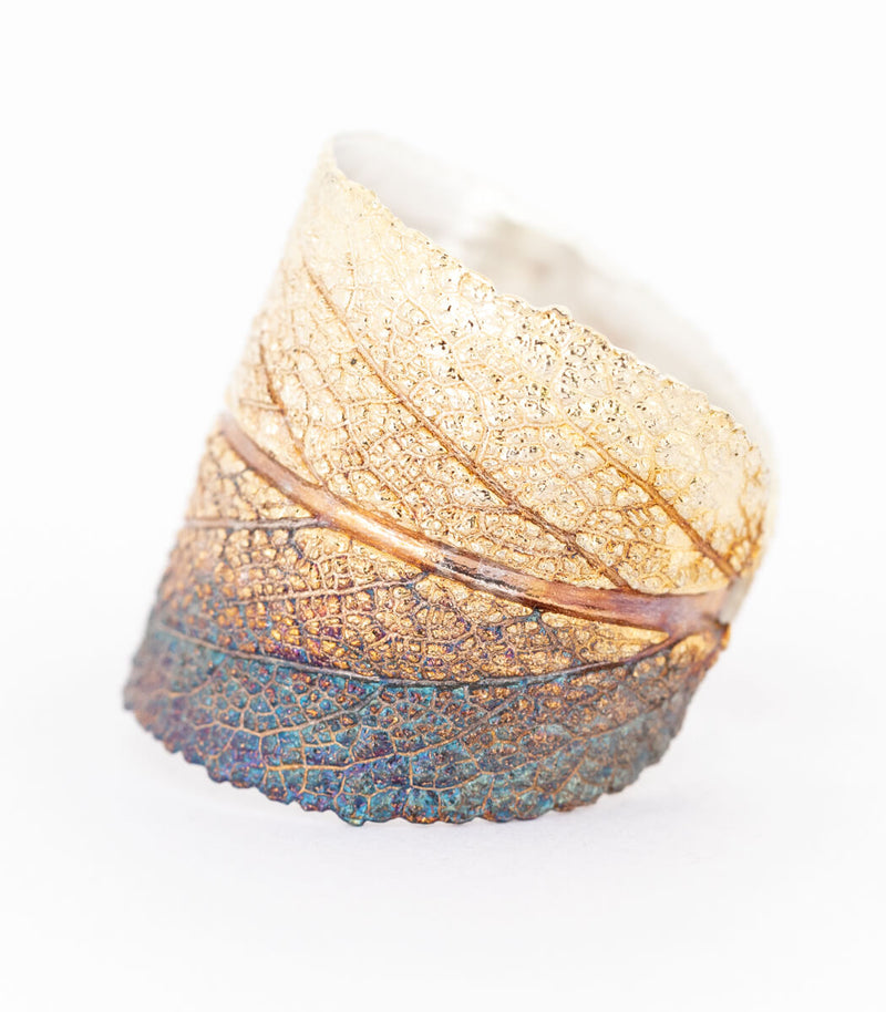 Silber Ring Salbei Gr. 62
