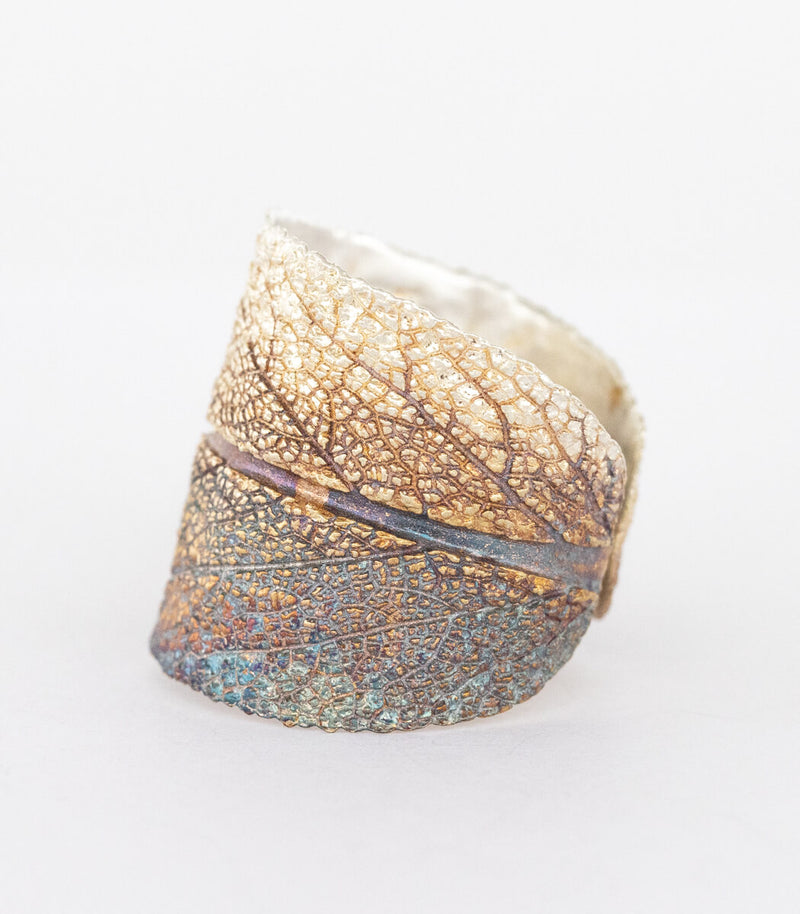 Silber Ring Salbei Gr. 67