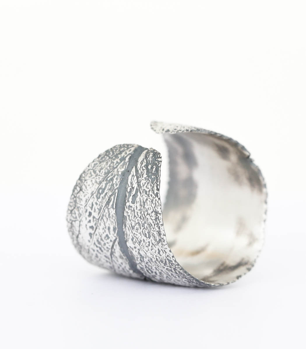 Silber Ring Salbei Gr. 53