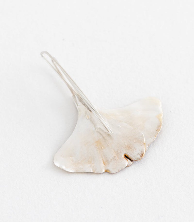 Silber Ohrhänger Ginkgoblatt
