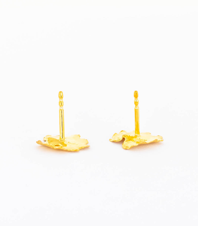 Gold Ohrstecker Gundermann