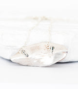 Silber Kette Salbeiblatt