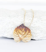 Silber Armband Lindenblatt