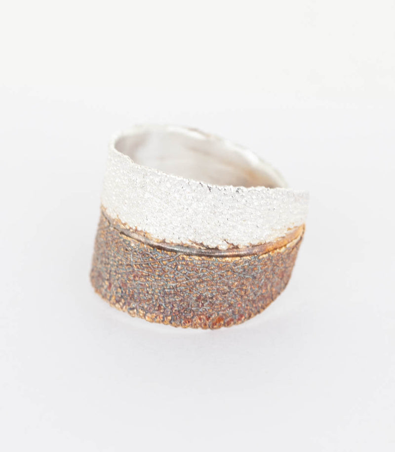 Silber Ring Salbei Gr.62