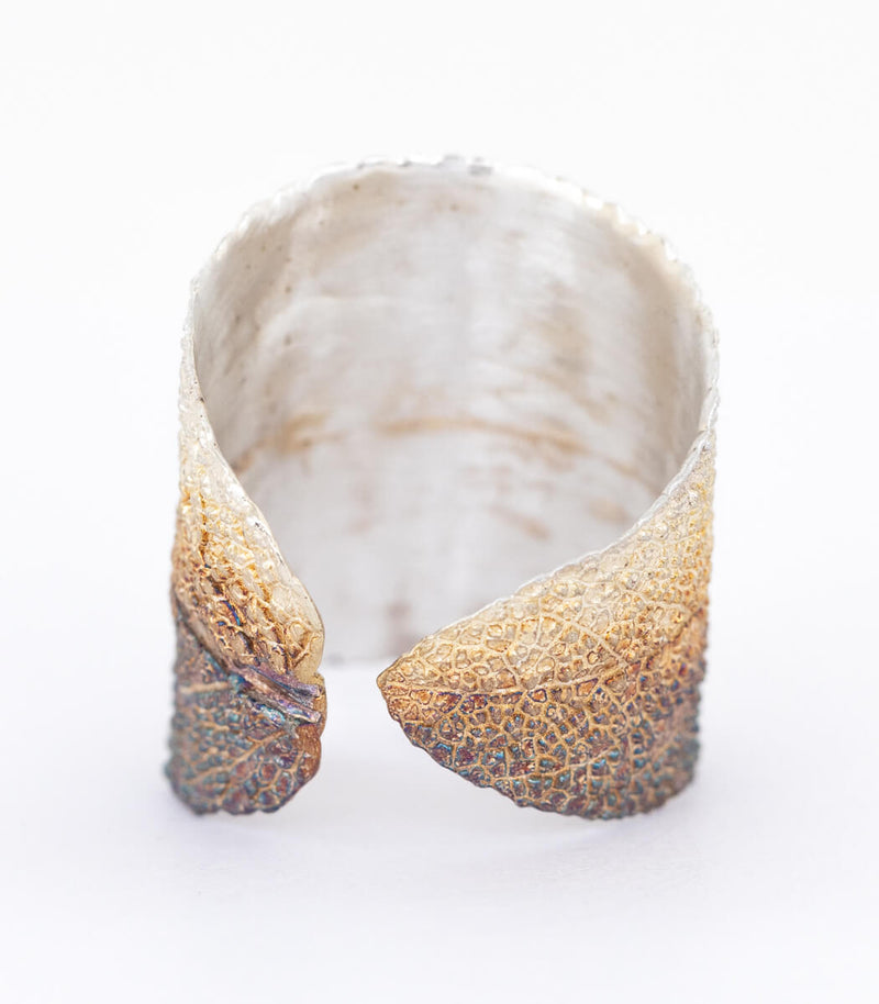 Silber Ring Salbei Gr. 57