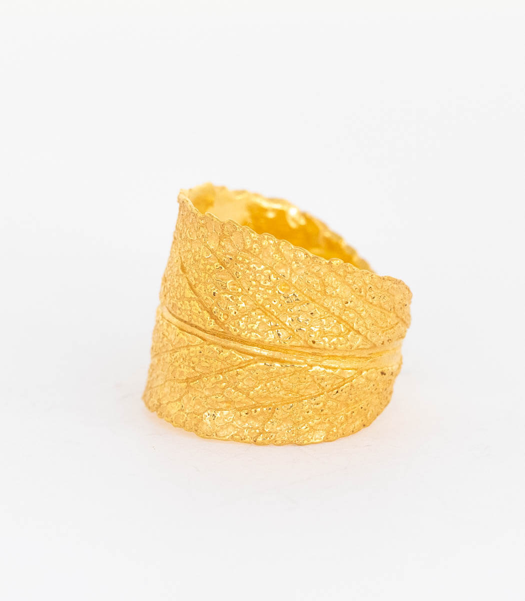 Gold Ring Salbei Gr. 46