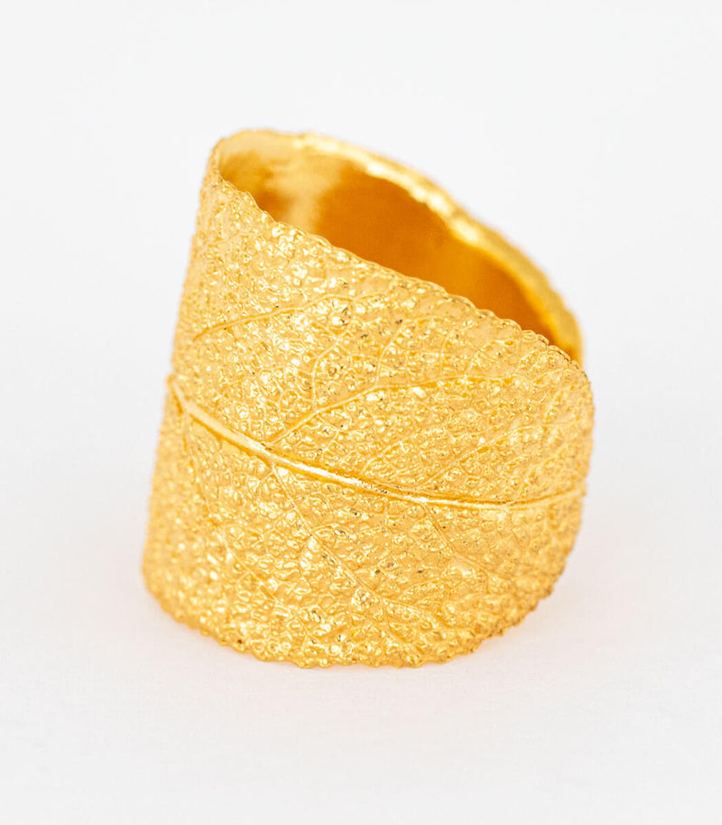 Ring Gold Salbei Gr. 52