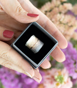 Silber Ring Salbei Gr. 57