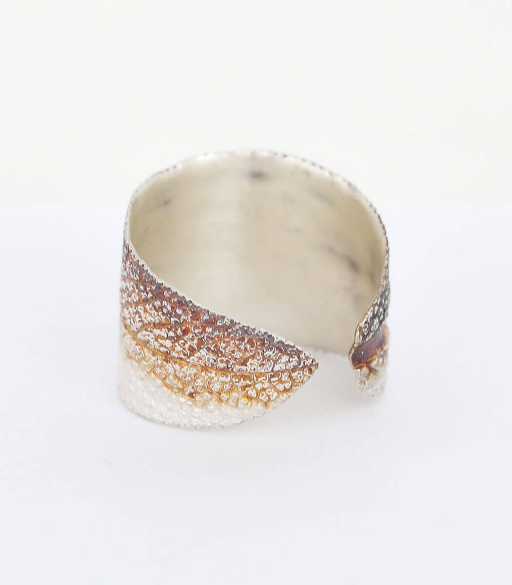 Silber Ring Salbei Gr. 53