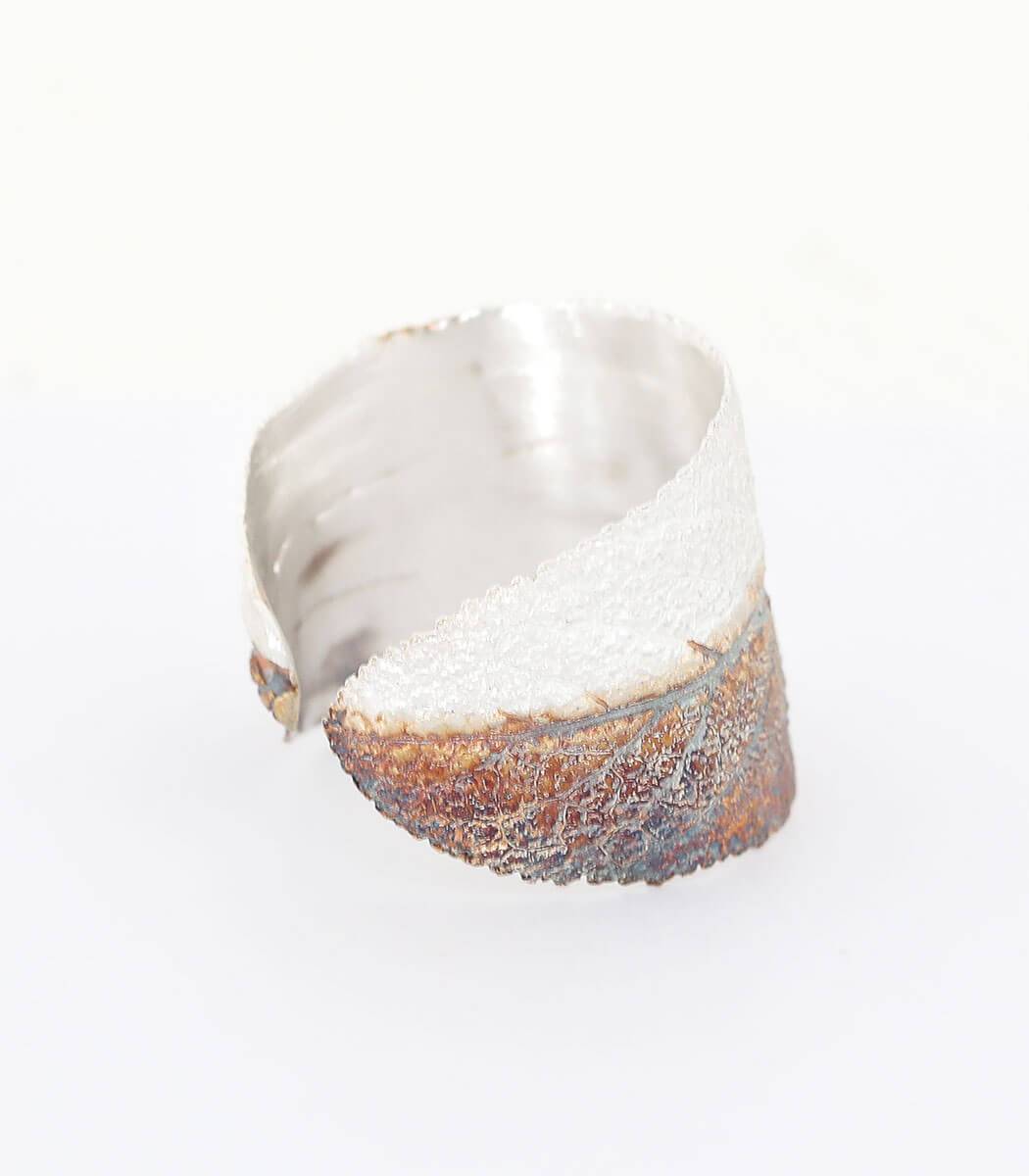 Silber Ring Salbei Gr. 63