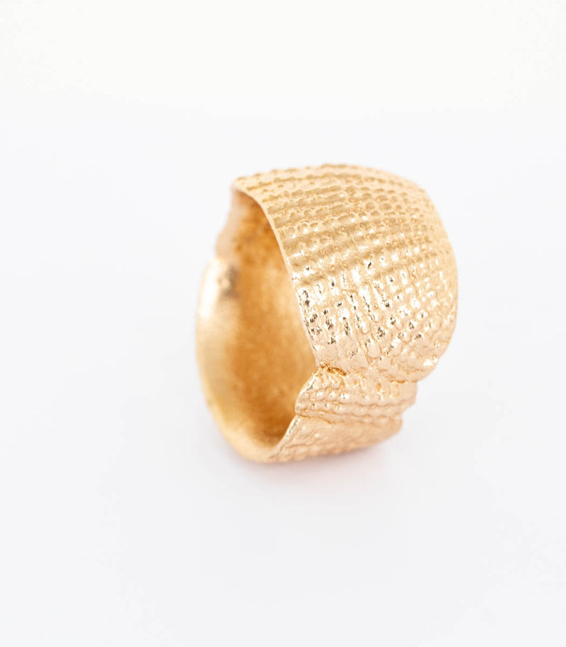 Bronze Ring Muschel Gr.57