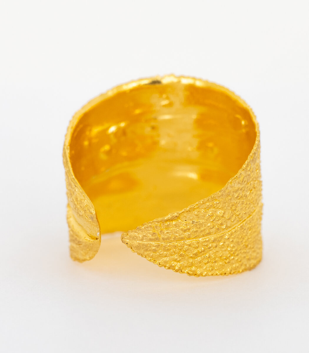 Gold Ring Salbei Gr. 64