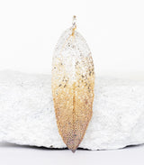 Silber Anhänger Salbeiblatt
