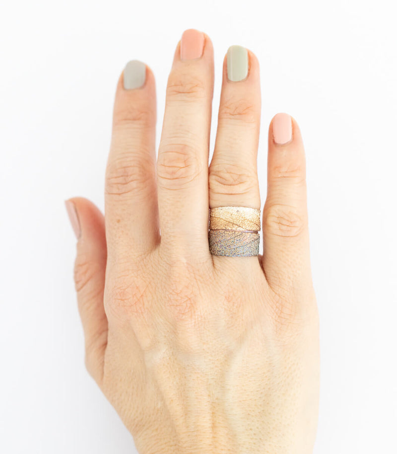 Silber Ring Salbei Gr. 56