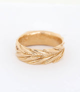 Bronze Ring Getreideähre Gr. 56