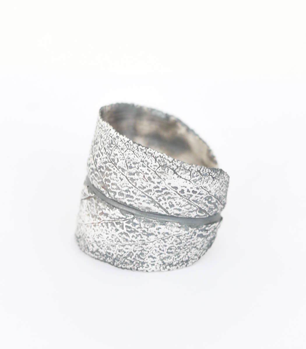 Silber Ring Salbei Gr. 53