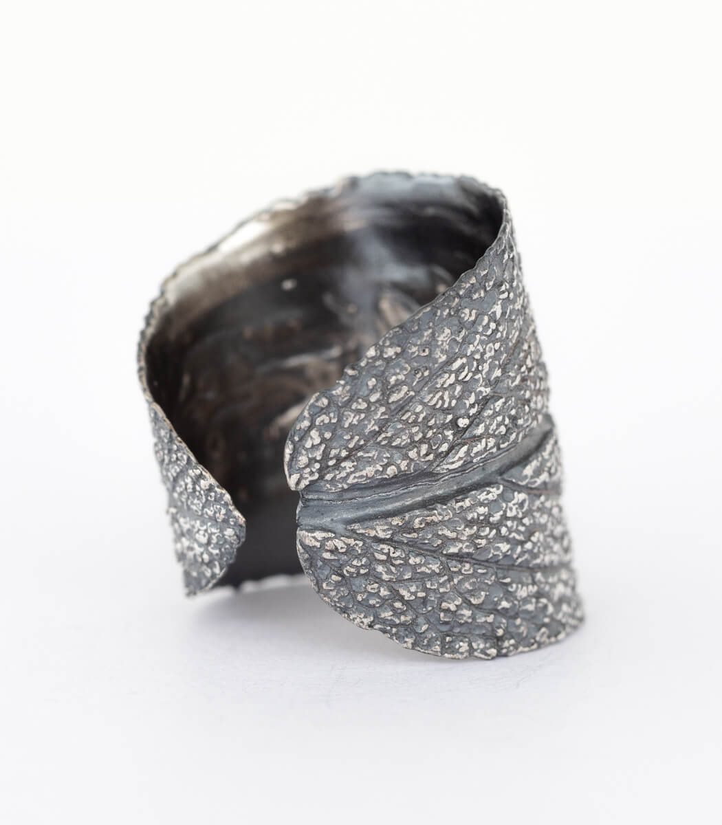 Silber Ring Salbei Gr. 53