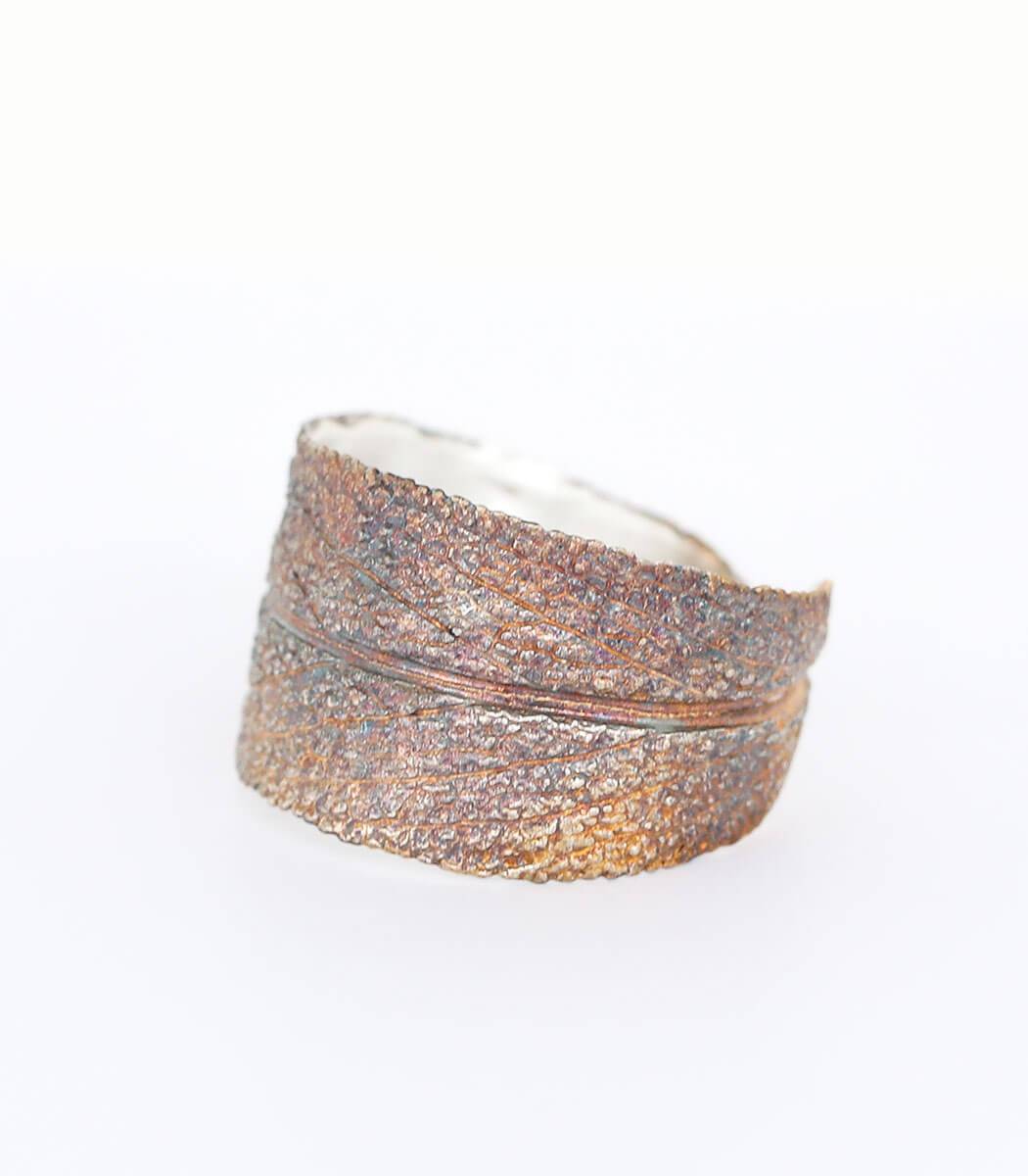 Silber Ring Salbei Gr. 56