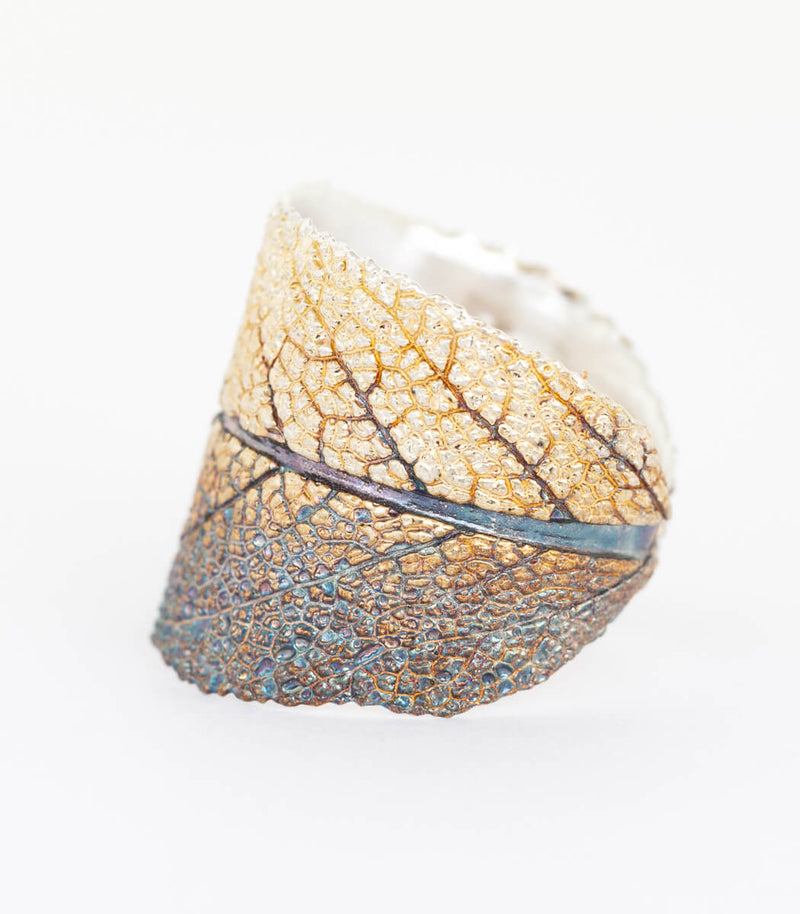 Silber Ring Salbei Gr. 58